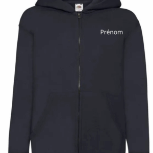 Sweat Capuche Grand zip Enfant